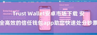 Trust Wallet安卓市场下载 安全高效的信任钱包app助您快速处分钞票